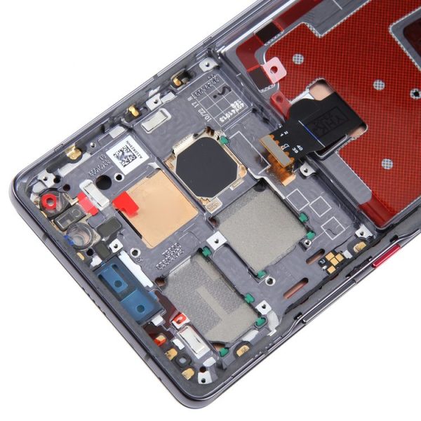 Original LCD Screen for Huawei Mate 40 Pro Digitizer Full Assembly with Frame (Black) - Image 4