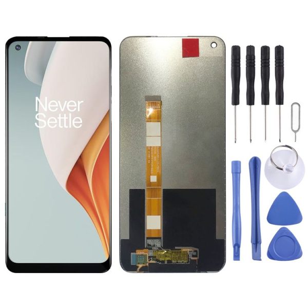 OnePlus Nord N100 with Digitizer Full Assembly TFT LCD Screen (Black)