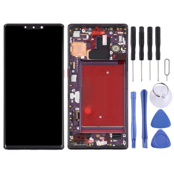Original OLED LCD Screen for Huawei Mate 30 Pro Digitizer Full Assembly with Frame (Purple) - Image 2
