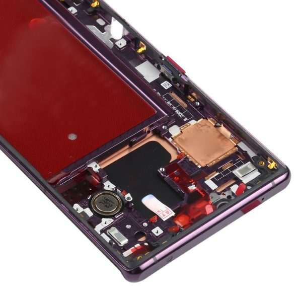 Original OLED LCD Screen for Huawei Mate 30 Pro Digitizer Full Assembly with Frame (Purple) - Image 4