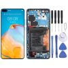 Original OLED LCD Screen for Huawei P40 Pro Digitizer Full Assembly with Frame (Blue)