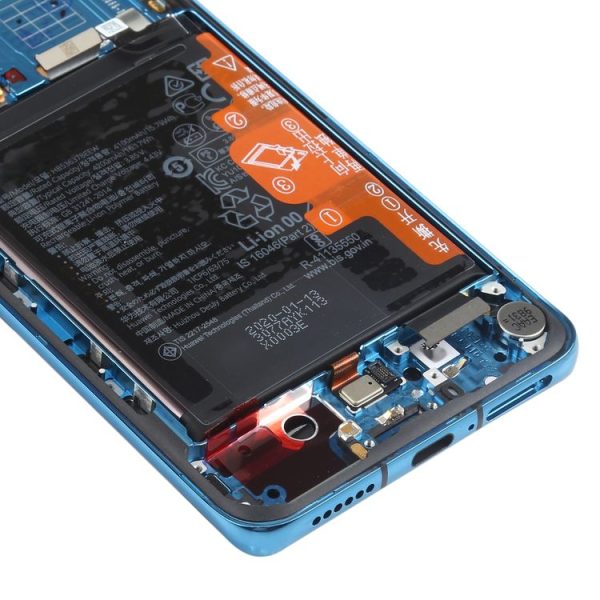 Original OLED LCD Screen for Huawei P40 Pro Digitizer Full Assembly with Frame (Blue) - Image 5