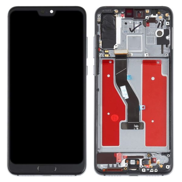 Original OLED LCD Screen for Huawei P20 Pro Digitizer Full Assembly with Frame (Blue) - Image 3
