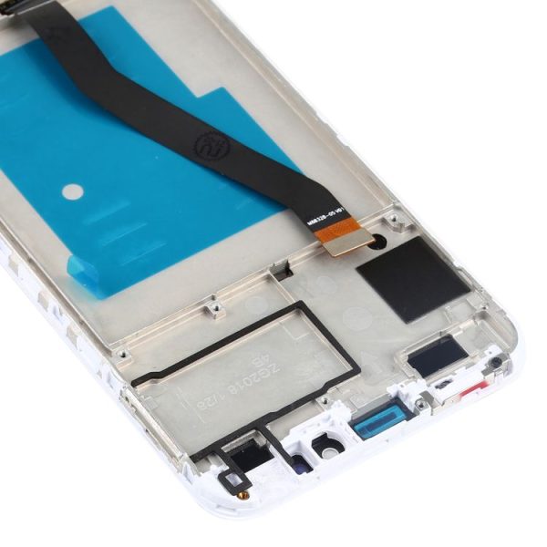 OEM LCD Screen for Huawei Y6 (2018) Digitizer Full Assembly with Frame (White) - Image 4