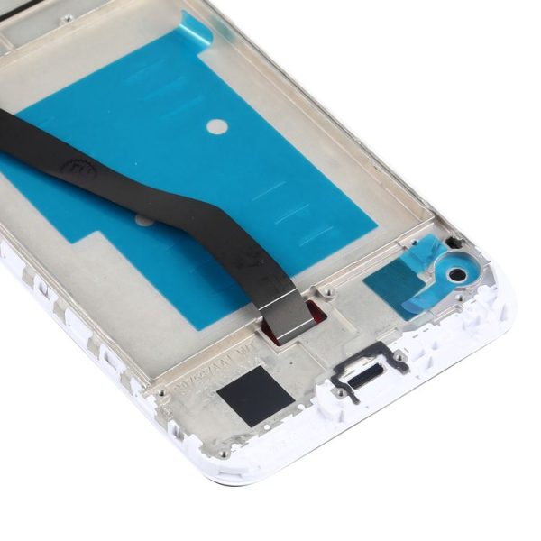 OEM LCD Screen for Huawei Y6 (2018) Digitizer Full Assembly with Frame (White) - Image 5