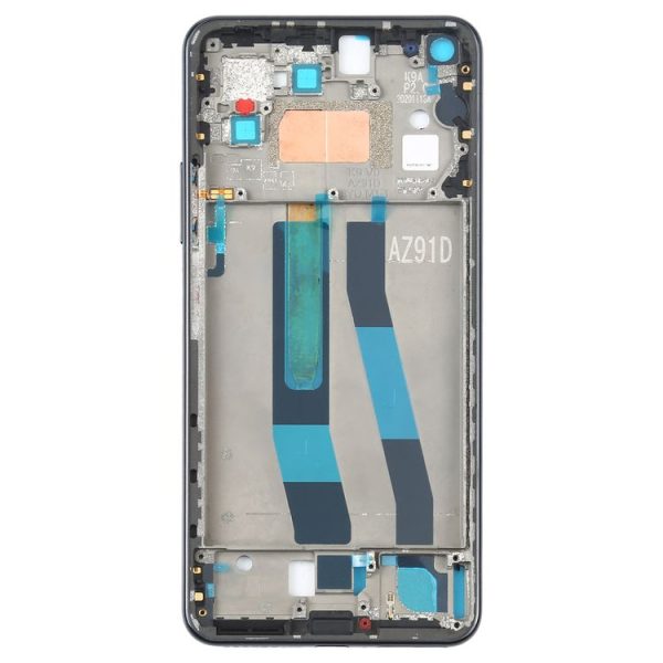 Original Front Housing LCD Frame Bezel Plate for Xiaomi Mi 11 Lite 5G / Mi 11 Youth / 11 Lite 5G NE (Black) - Image 2