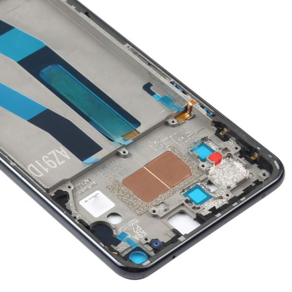 Original Front Housing LCD Frame Bezel Plate for Xiaomi Mi 11 Lite 5G / Mi 11 Youth / 11 Lite 5G NE (Black) - Image 4