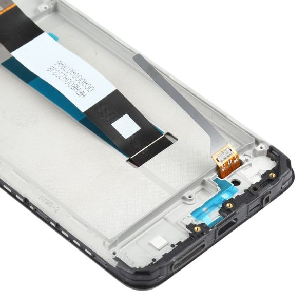 LCD Screen and Digitizer Full Assembly with Frame for Xiaomi Redmi Note 9 4G / Poco M3 / Redmi 9 Power M2010J19SC M2010J19CG (Black) - Image 5