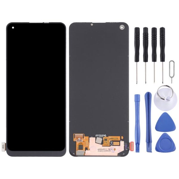 Original Super AMOLED Material LCD Screen and Digitizer Full Assembly for OPPO Realme 8 Pro - Image 2