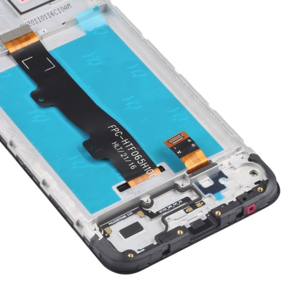 TFT LCD Screen for Motorola Moto E7 Power PAMH0001IN PAMH0010IN PAMH0019IN Digitizer Full Assembly with Frame (Black) - Image 5