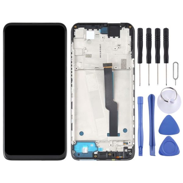 TFT LCD Screen for Motorola One Fusion+ PAKF0002IN Digitizer Full Assembly with Frame (Black) - Image 2