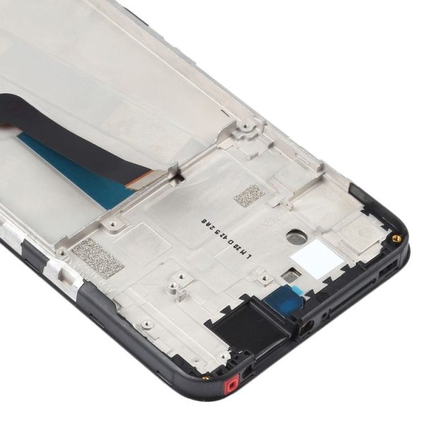 TFT LCD Screen for Motorola One Fusion+ PAKF0002IN Digitizer Full Assembly with Frame (Black) - Image 4