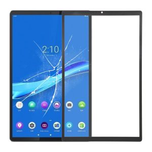 Front Screen Outer Glass Lens for Lenovo Tab M10 Plus / TB-X606F / TB-X606X / TB-X606 (Black)