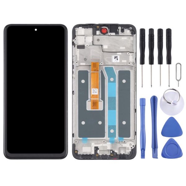 LCD Screen and Digitizer Full Assembly with Frame for LG K42 LMK420 LM-K420 LMK420H LM-K420H LMK420E LM-K420E LMK420Y LM-K420Y - Image 2