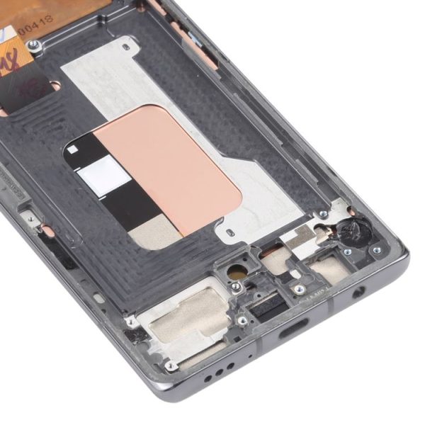 Original LCD Screen for LG Velvet 5G LM-G900N LM-G900EM LM-G900 LM-G900TM Digitizer Full Assembly with Frame (Silver) - Image 5