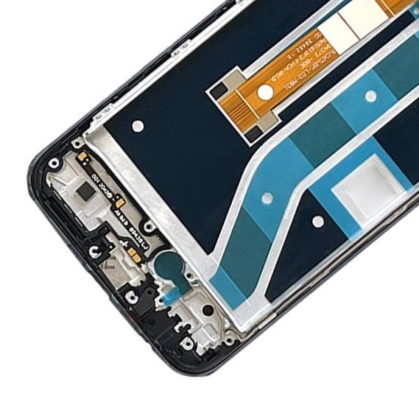 OnePlus Nord N100 BE2013 Digitizer Full Assembly with Frame OEM LCD Screen (Black) - Image 4