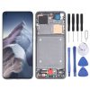 Original AMOLED Material LCD Screen and Digitizer Full Assembly With Frame for Xiaomi Mi 11 Ultra / Mi 11 Pro M2102K1G M2102K1C M2102K1AC (Black)