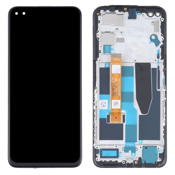 LCD Screen and Digitizer Full Assembly With Frame for OPPO Realme X50 5G RMX2144 - Image 3