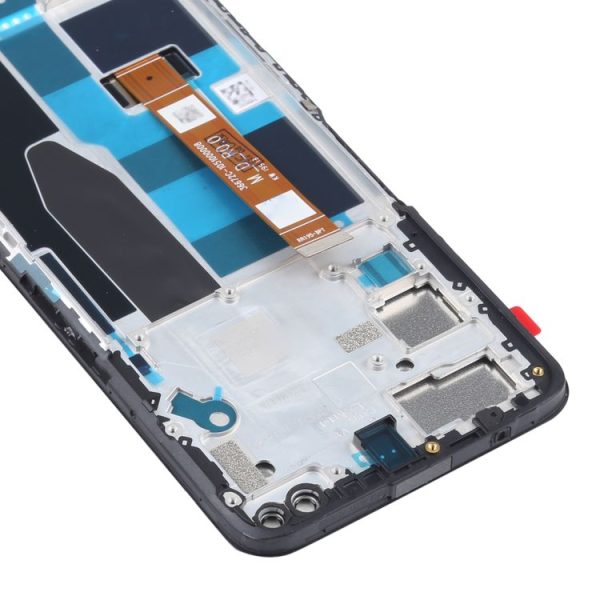 LCD Screen and Digitizer Full Assembly With Frame for OPPO Realme X50 5G RMX2144 - Image 4