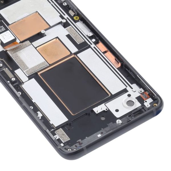 Original OLED LCD Screen for Asus ROG Phone 5 ZS673KS Digitizer Full Assembly with Frame(Black) - Image 4