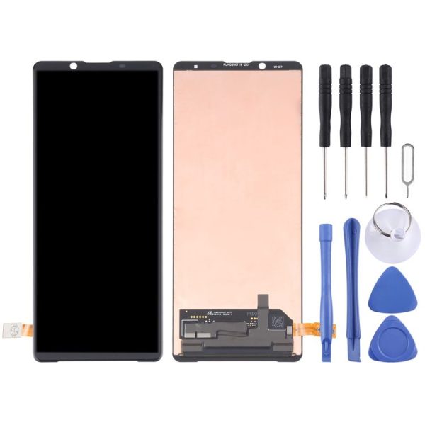 Original OLED LCD Screen for Sony Xperia 1 II with Digitizer Full Assembly - Image 2