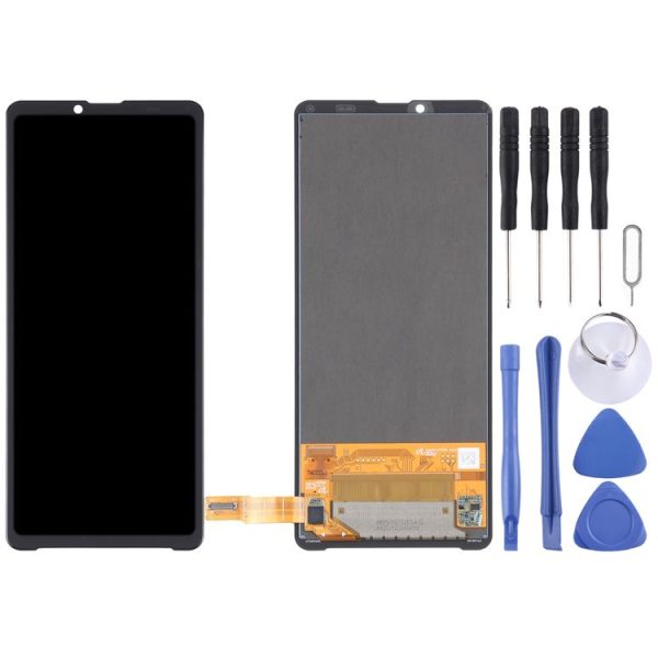 Original OLED LCD Screen for Sony Xperia 10 III with Digitizer Full Assembly - Image 2