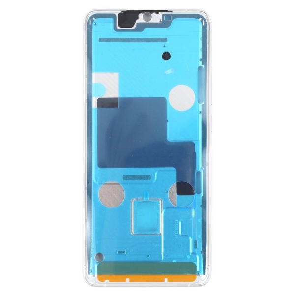 Front Housing LCD Frame Bezel Plate for Xiaomi Mi Note 10 Lite M2002F4LG, M1910F4G (White) - Image 3