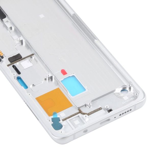 Front Housing LCD Frame Bezel Plate for Xiaomi Mi Note 10 Lite M2002F4LG, M1910F4G (White) - Image 5