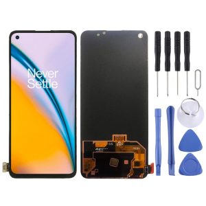 OnePlus Nord 2 5G 2021 with Digitizer Full Assembly Original LCD Screen (Black)