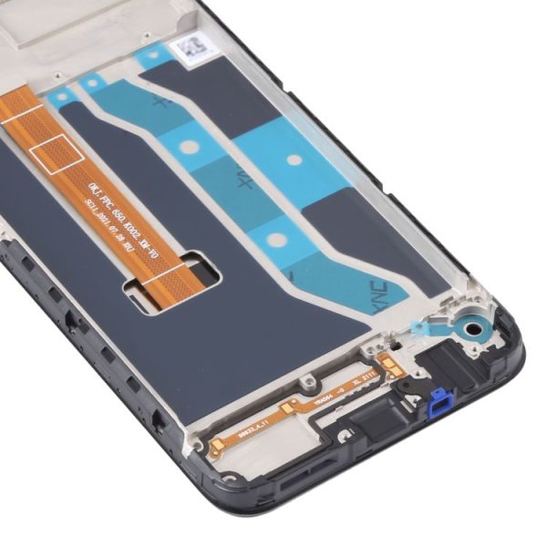 Original LCD Screen and Digitizer Full Assembly With Frame for OPPO Realme C12 RMX2189 - Image 5