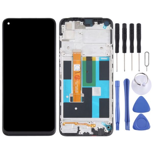LCD Screen and Digitizer Full Assembly With Frame for OPPO Realme 7 (Asia) 4G RMX2151 RMX2163 - Image 2