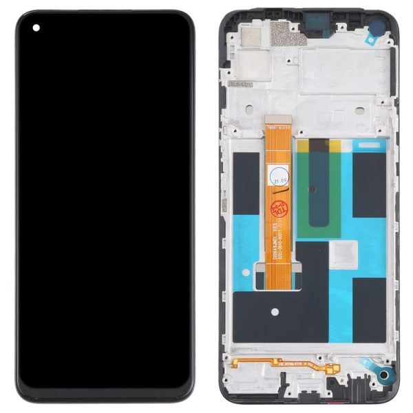 LCD Screen and Digitizer Full Assembly With Frame for OPPO Realme 7 (Asia) 4G RMX2151 RMX2163 - Image 3