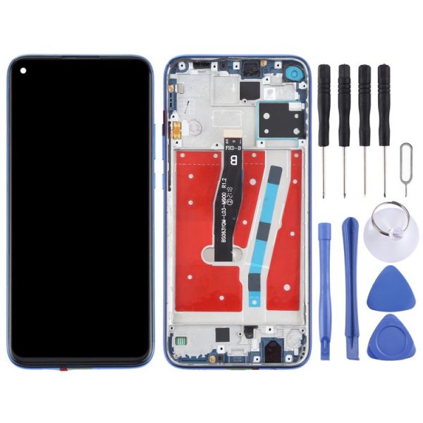 OEM LCD Screen for Huawei Mate 30 Lite Digitizer Full Assembly with Frame (Blue) - Image 2