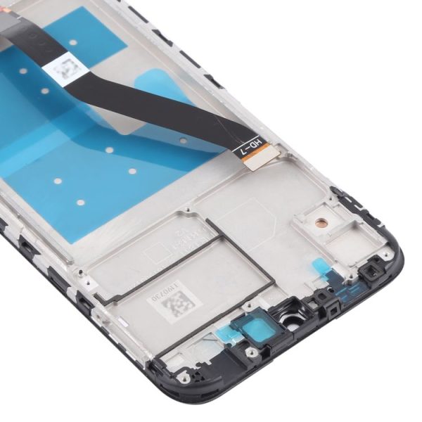 OEM LCD Screen for Huawei Y6s Digitizer Full Assembly With Frame (2019) (Black) - Image 4