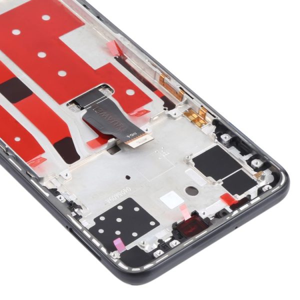 Original LCD Screen for Huawei P40 Lite 5G Digitizer Full Assembly With Frame (Black) - Image 4