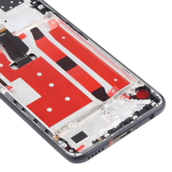 Original LCD Screen for Huawei P40 Lite 5G Digitizer Full Assembly With Frame (Black) - Image 5