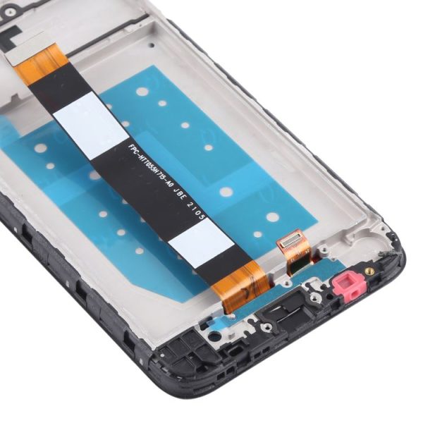 OEM LCD Screen for Huawei Y5p Digitizer Full Assembly With Frame (Black) - Image 5