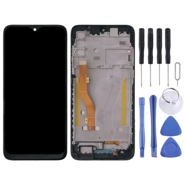 LCD Screen and Digitizer Full Assembly With Frame for Alcatel 1SE 2020 OT5030 5030 5030D 5030F (Black) - Image 2