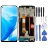 OnePlus Nord N200 5G DE2118 Digitizer Full Assembly with Frame OEM LCD Screen (Black)