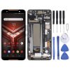 Original LCD Screen for Asus ROG Phone ZS600KL Z01QD Digitizer Full Assembly with Frame(Black)
