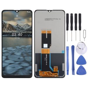 LCD Screen and Digitizer Full Assembly for Nokia 2.4 TA-1277 TA-1275 TA-1274 TA-1270 (Black)