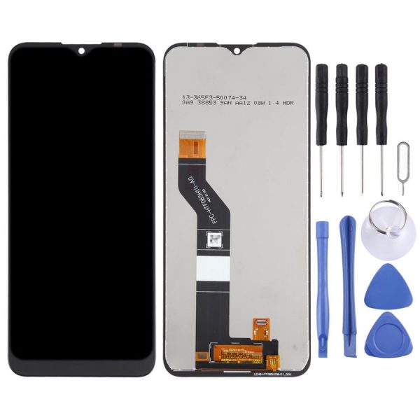 LCD Screen and Digitizer Full Assembly for Nokia 1.4 (Black) - Image 2