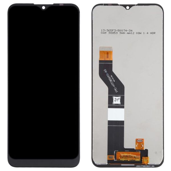 LCD Screen and Digitizer Full Assembly for Nokia 1.4 (Black) - Image 3