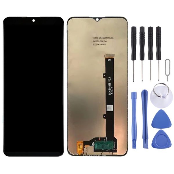 OEM LCD Screen for ZTE Blade A71 (2021) A7030 with Digitizer Full Assembly (Black) - Image 2