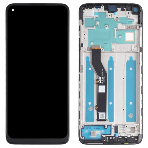 TFT LCD Screen for Motorola Moto G9 Plus XT2087-1 Digitizer Full Assembly with Frame (Black) - Image 3