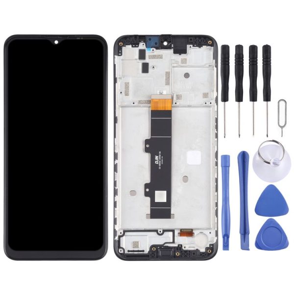 TFT LCD Screen for Motorola Moto G30 XT2129-1 XT2129-2 Digitizer Full Assembly with Frame (Black) - Image 2