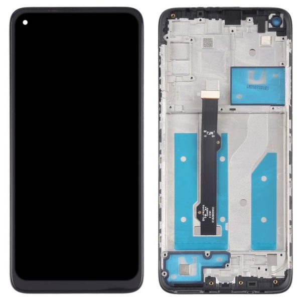 TFT LCD Screen for Motorola Moto G8 XT2045-1 Digitizer Full Assembly with Frame (Black) - Image 3