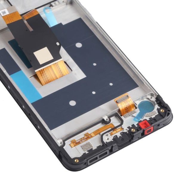LCD Screen and Digitizer Full Assembly with Frame for Nokia 2.4 TA-1277 TA-1275 TA-1274 TA-1270 (Black) - Image 5
