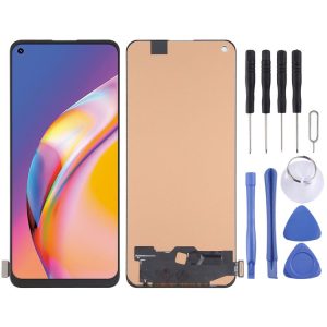 TFT Material LCD Screen and Digitizer Full Assembly (Not Supporting Fingerprint Identification) for OPPO Reno5 F / Reno5 Z / Reno5 Lite / CPH2217 CHP2211 CPH2205