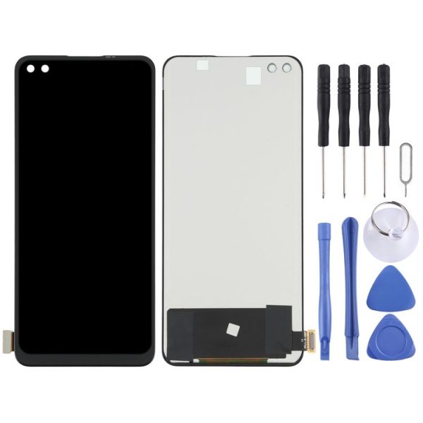 TFT Material LCD Screen and Digitizer Full Assembly (Not Supporting Fingerprint Identification) for OPPO Realme X50 Pro 5G / OnePlus Nord RMX2075 RMX2071 RMX2076 - Image 2